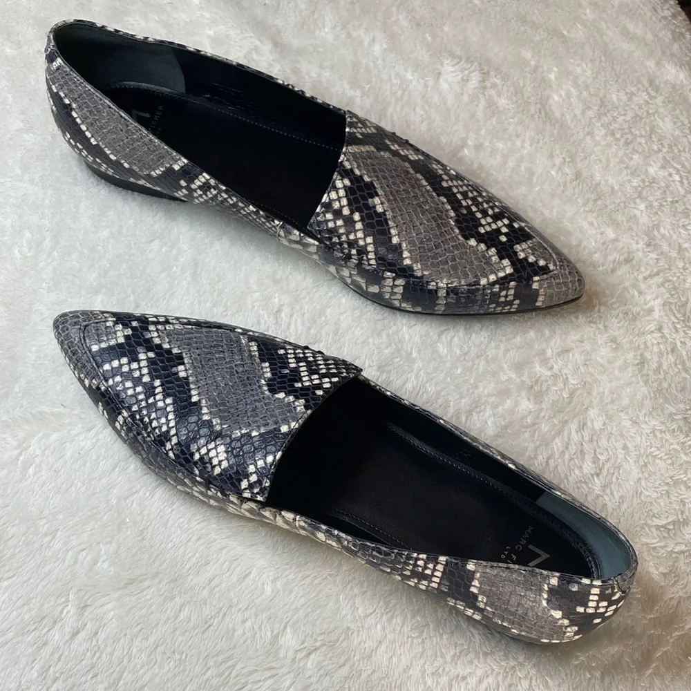 👠 Marc Fisher shoes - Snakeskin Flats - Picture 2 of 13
